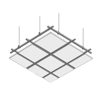Plafón RETICULAR