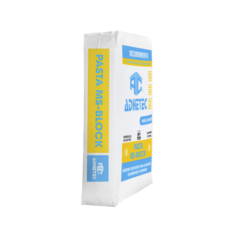 Pasta Block Pasta MS-BLOCK ADHETEC - CODEMEX