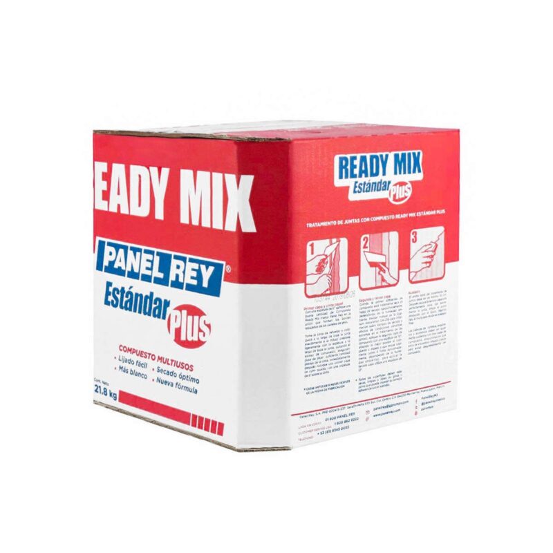 Ready Mix Panel Rey Rosa Ready Mix Estándar Plus 21.8 Kilos Panel Rey- CODEMEX
